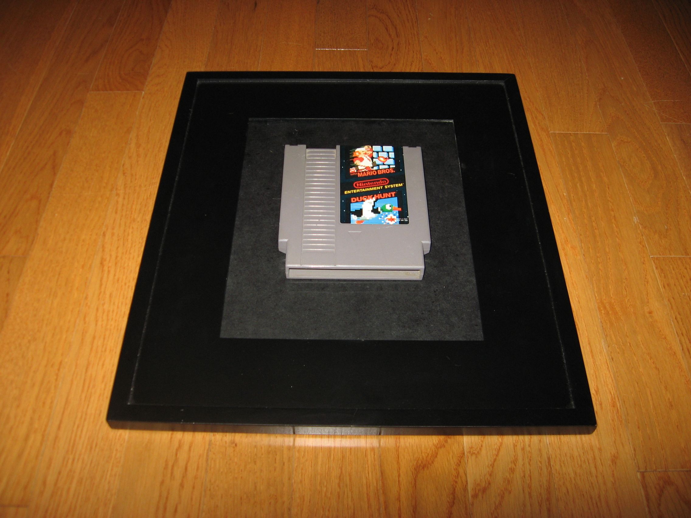 Framed NES Game