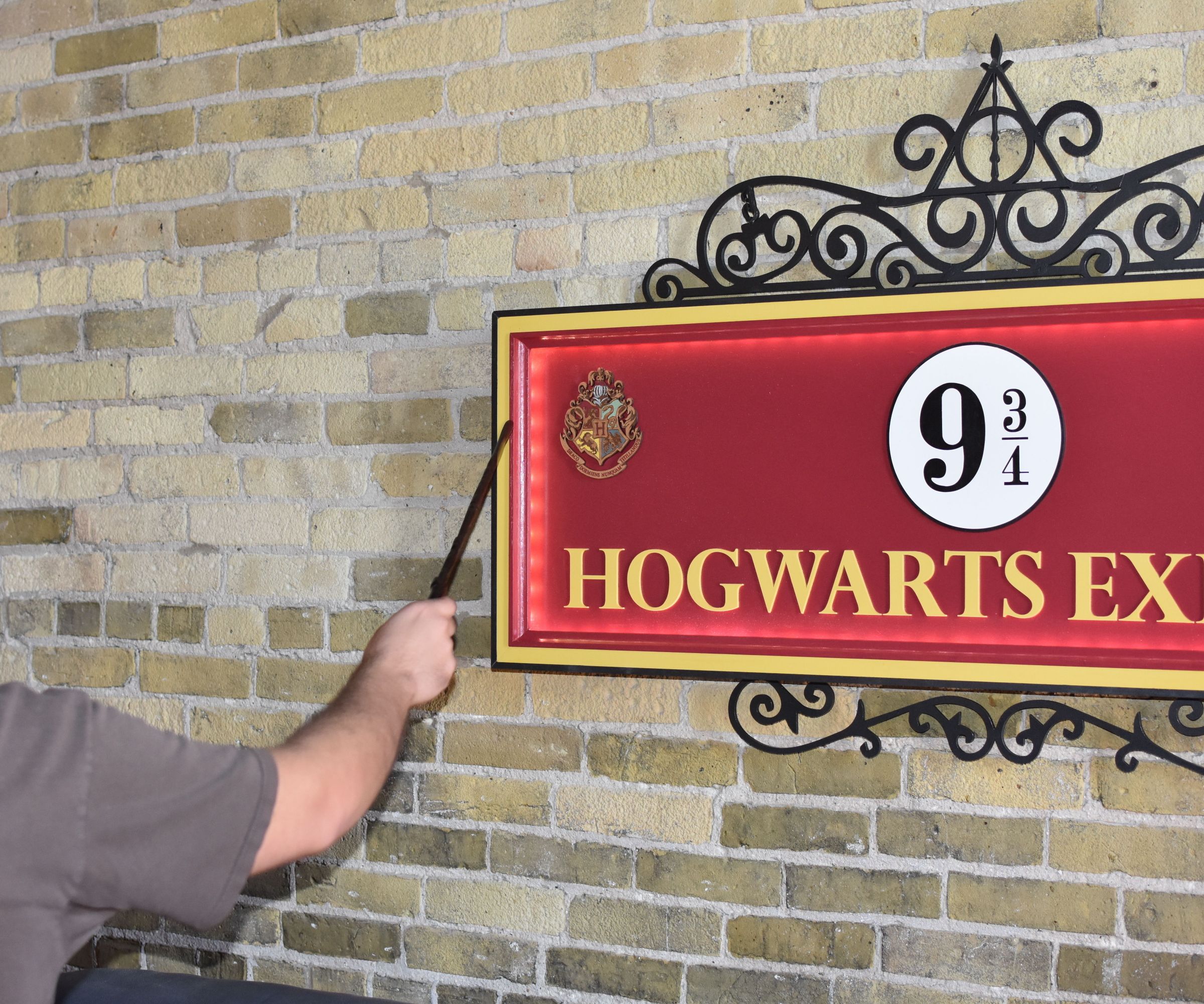 Magical Hogwarts Express Sign