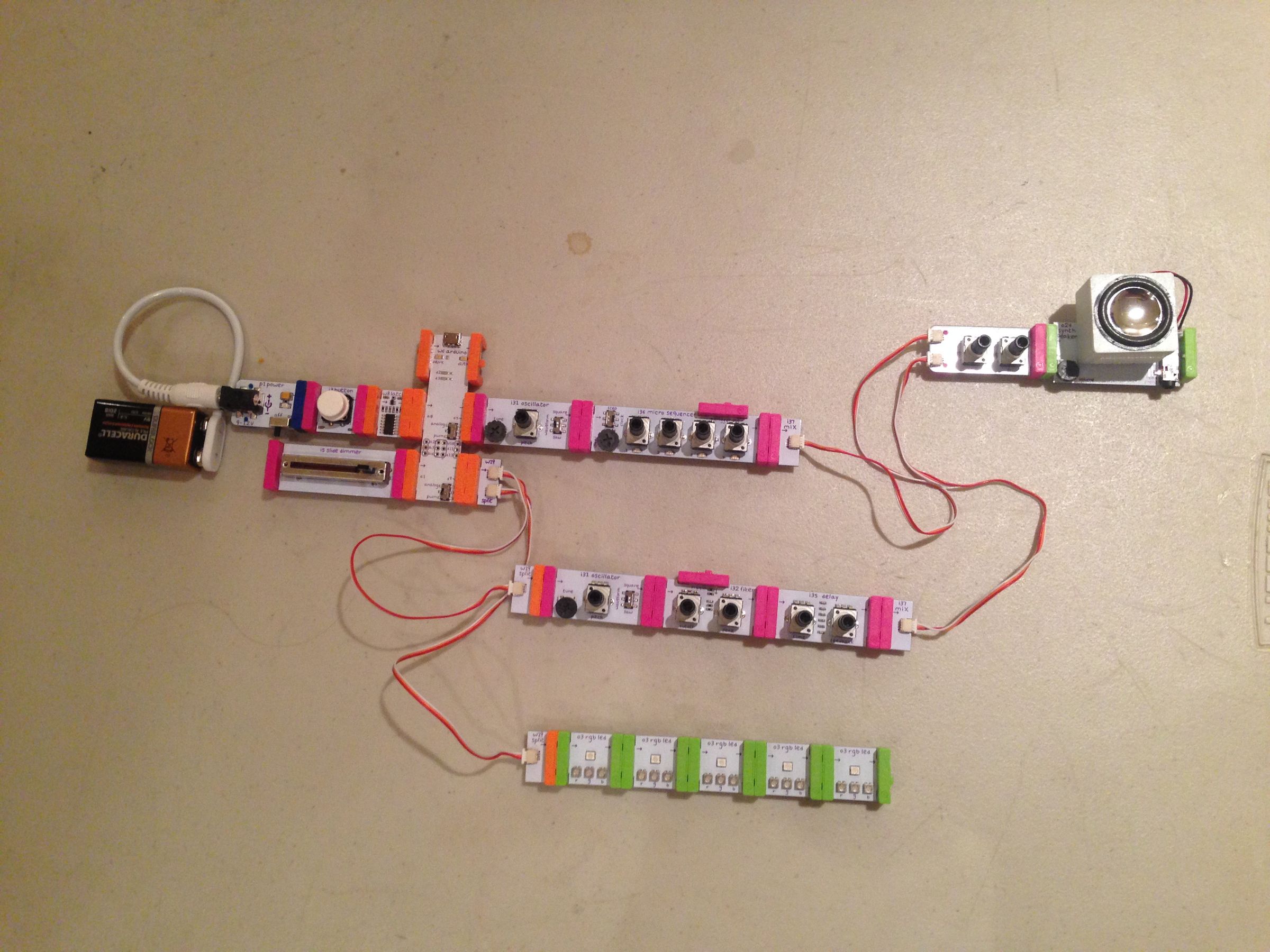 Beginner Percussion and Melody Synth 6 Steps Instructables