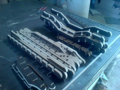 Cnc Machinery With 16 Mm MDF Sheet