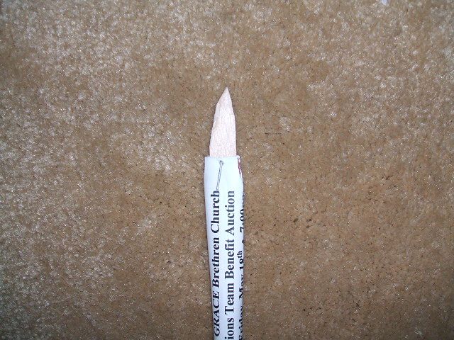 Popsicle Stick Headed Darts