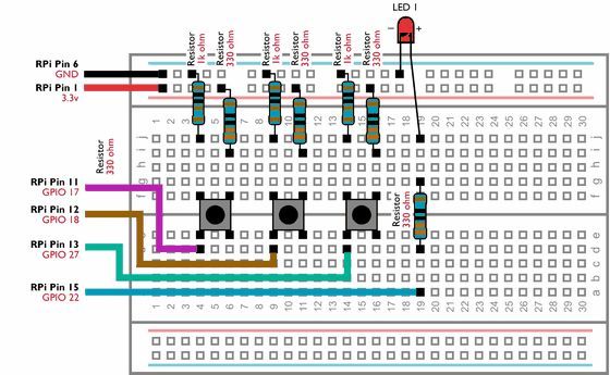 Creating Switch Circuits With Your Raspberry Pi's GPIO Pins : 3 Steps ...