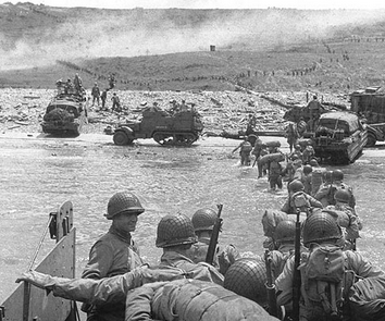 70th Anniversary of the World War Two's Normandy Landings (infographic)