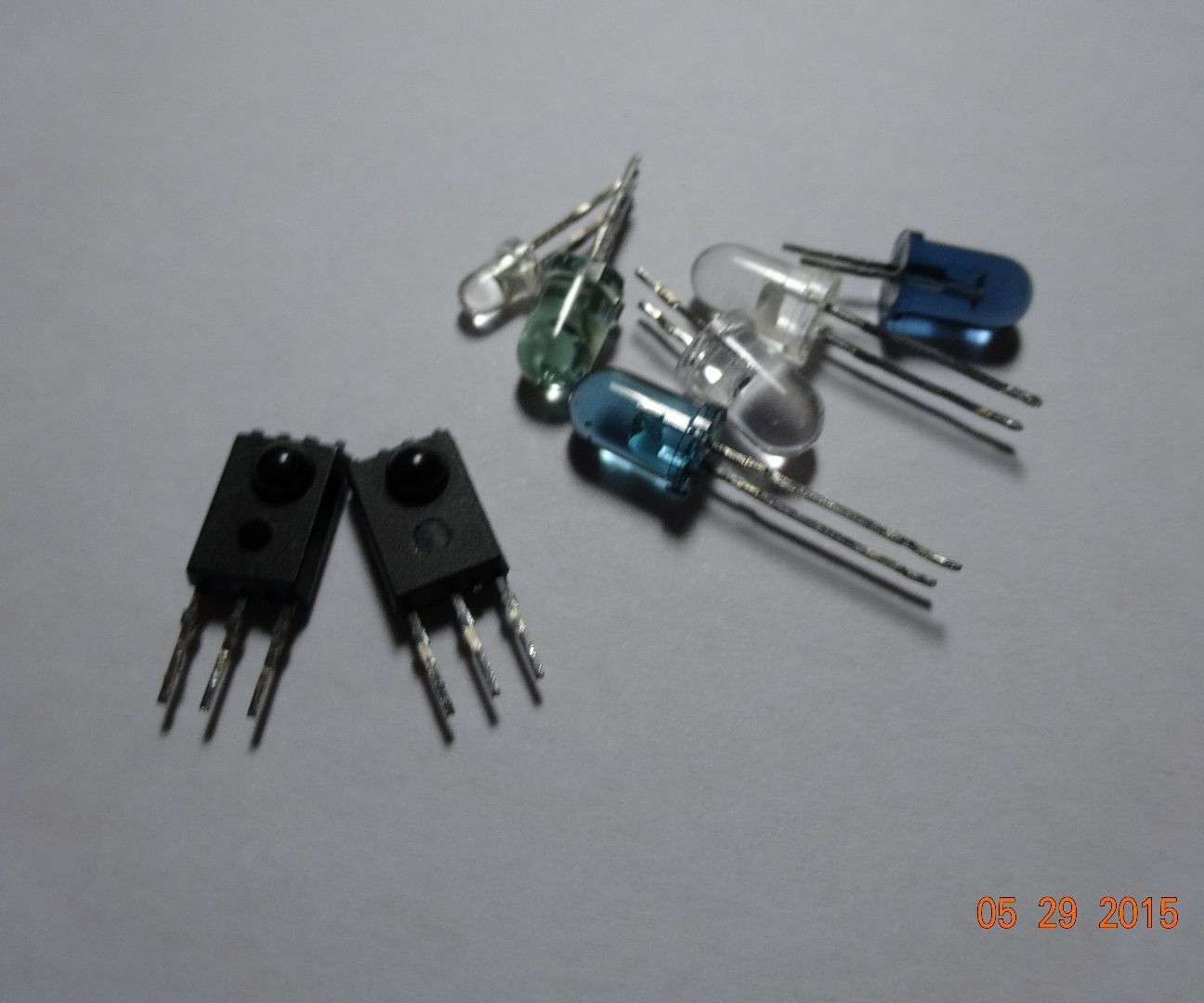 IR LEDs from junk