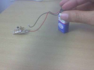 Sensor LED Flashlight !!! (9 Volt)