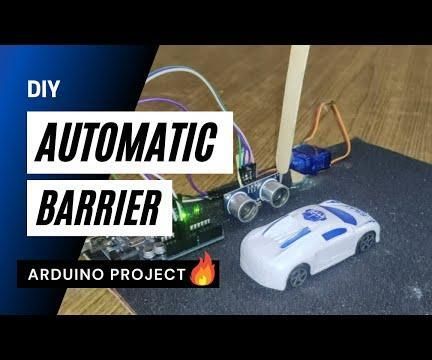 How to Make Automatic Smart Car Barrier System Using Arduino | Arduino Project | Easy to Make | DIY