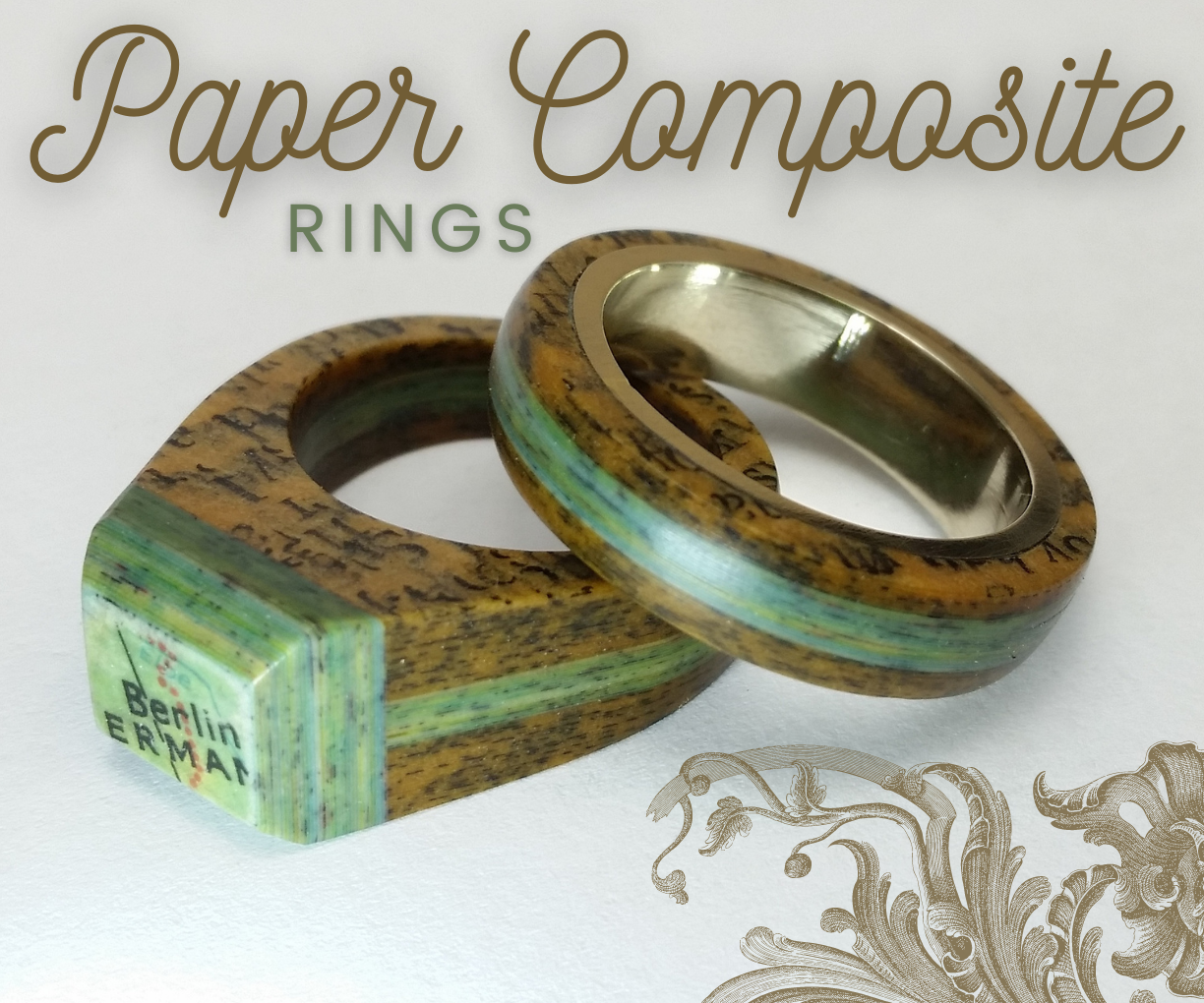 Layered Paper Composite Rings 13 Steps (with Pictures) Instructables