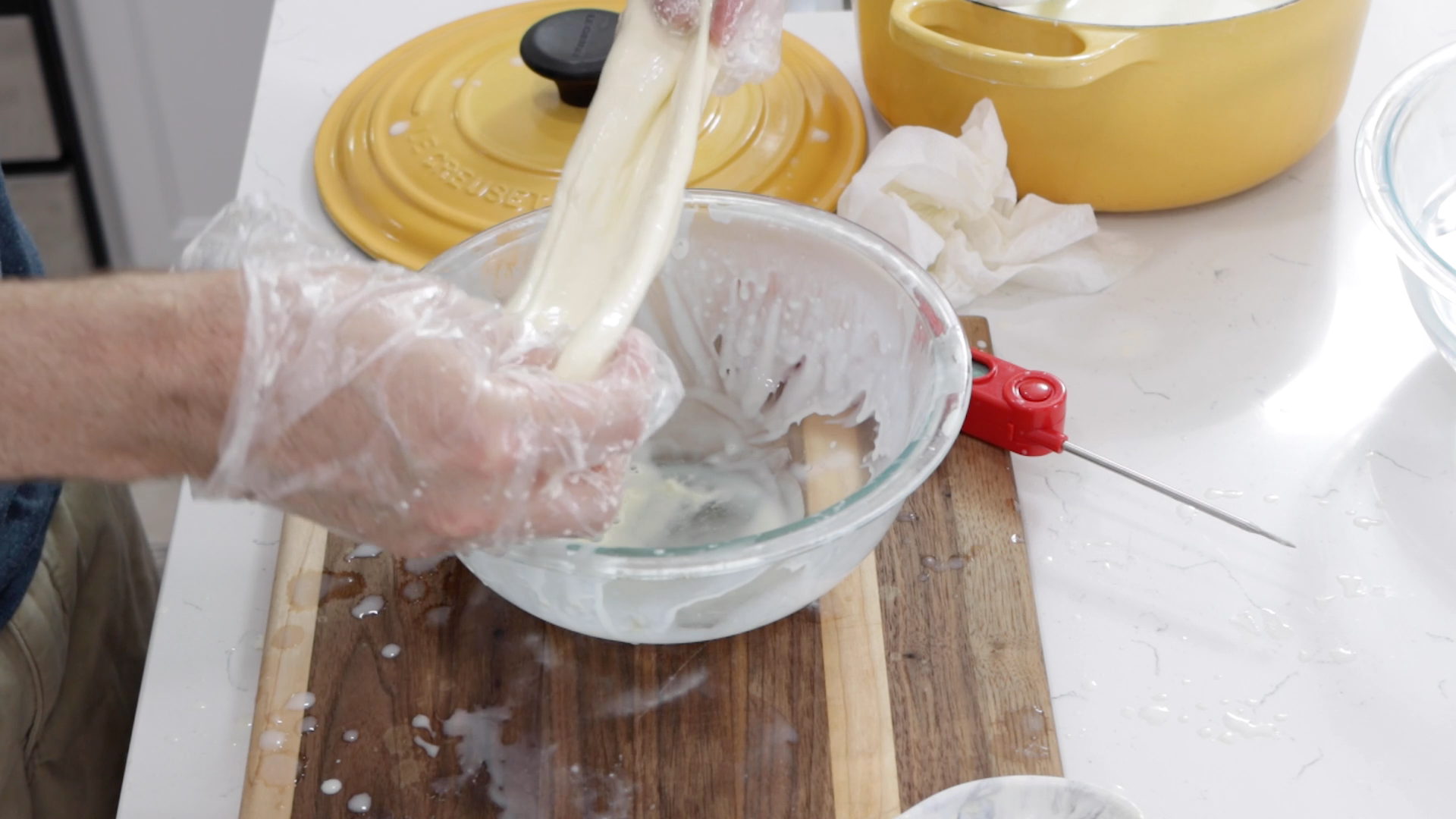 Homemade Mozzarella Cheese (Only 2 Ingredients!) : 9 Steps (with ...