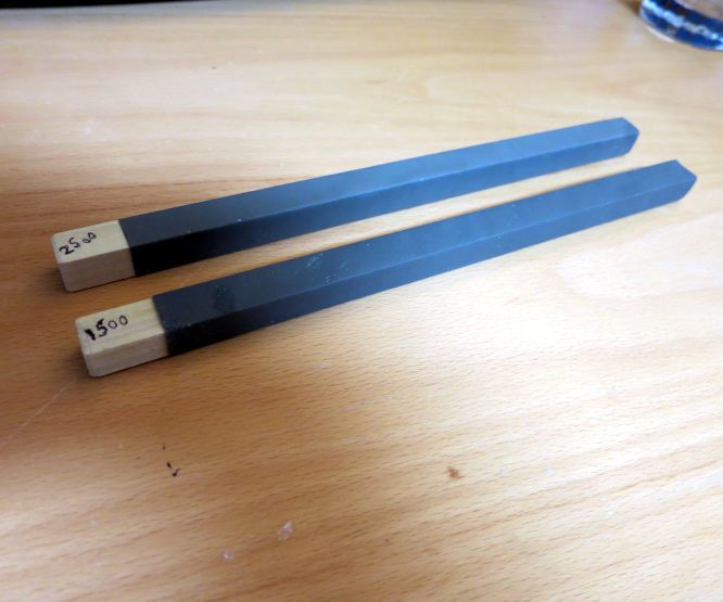 Sanding Sticks for Polishing Clock Pivots