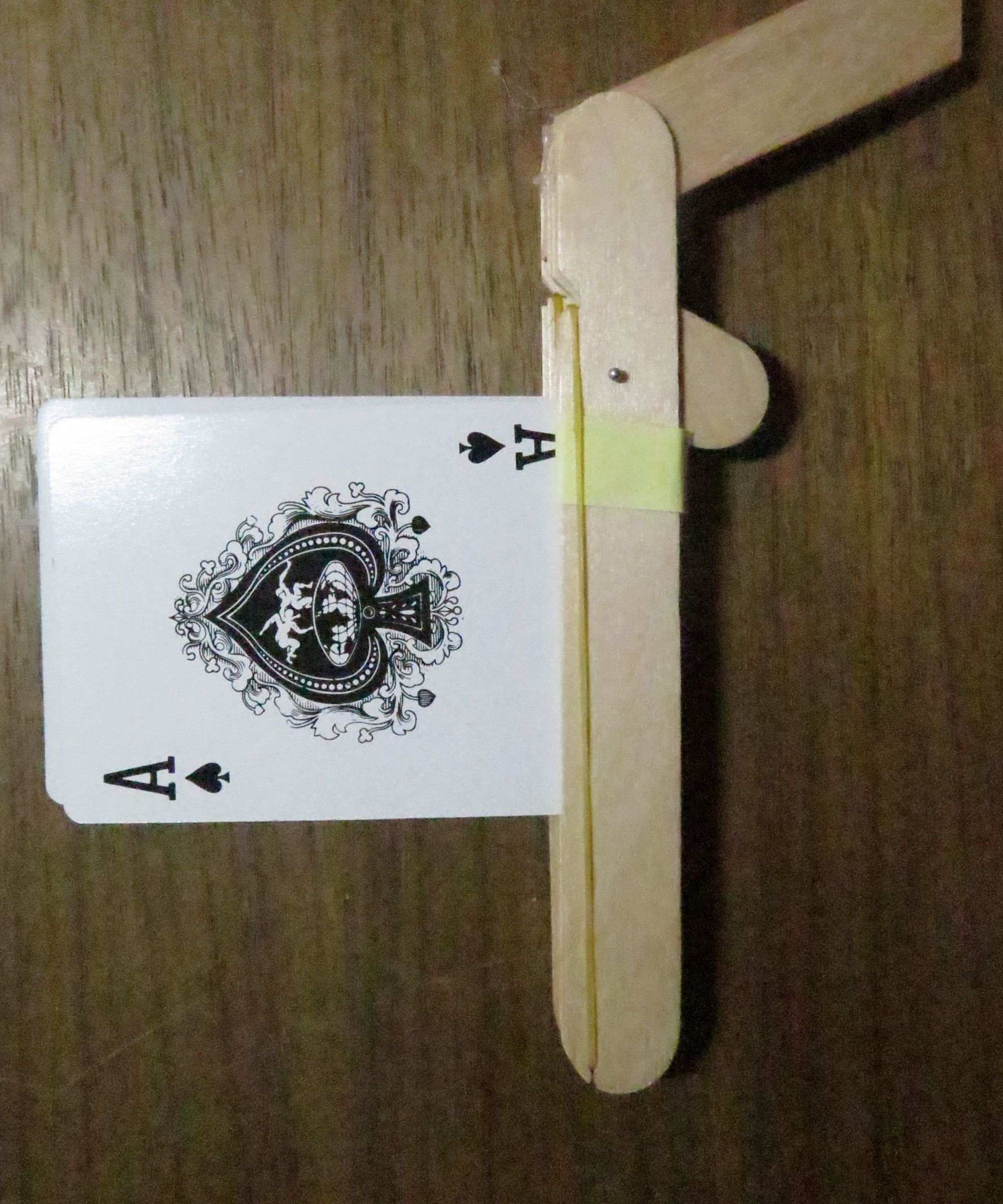 Double Barrel Card Pistol