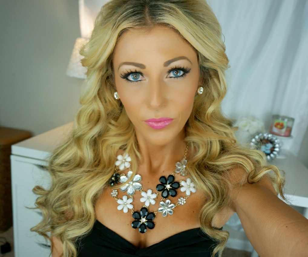 Big Glamorous Loose Curls Hair Tutorial