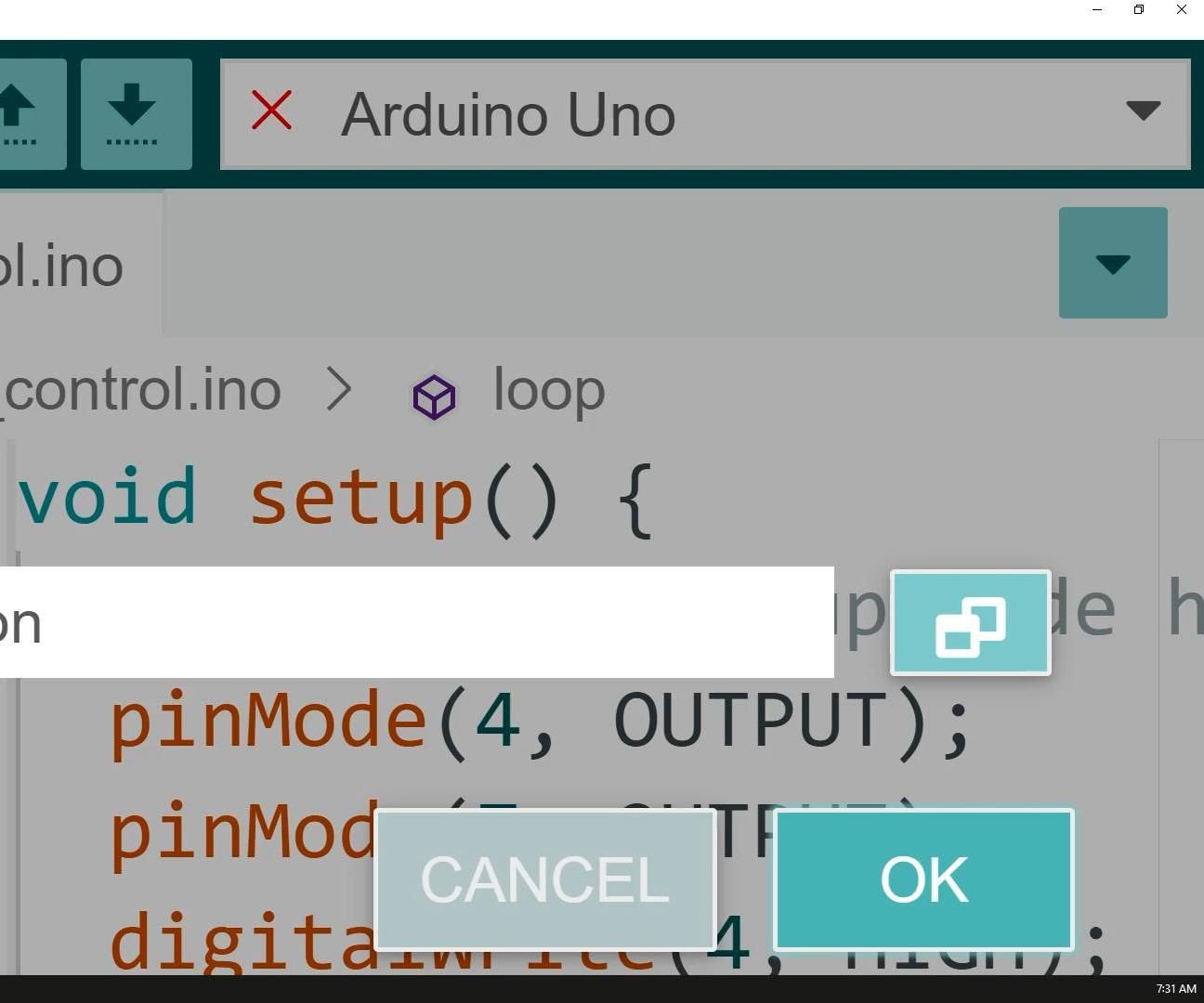 Fixing the Excessive Scale of Arduino IE 2.0