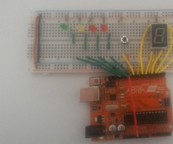 9 in a Row, an Arduino LED Game.