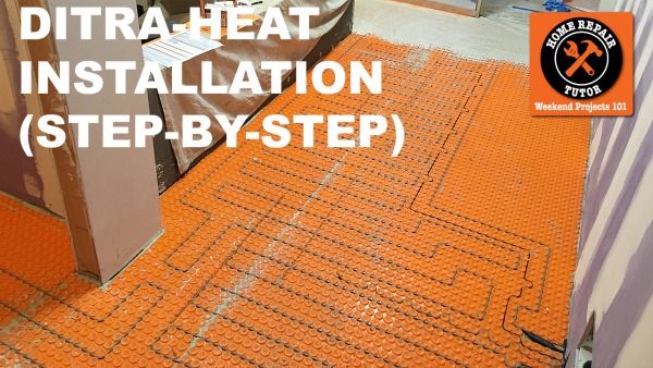 DITRA-HEAT Heated Flooring Systems (Step-by-Step Installation) : 13 Steps  (with Pictures) - Instructables