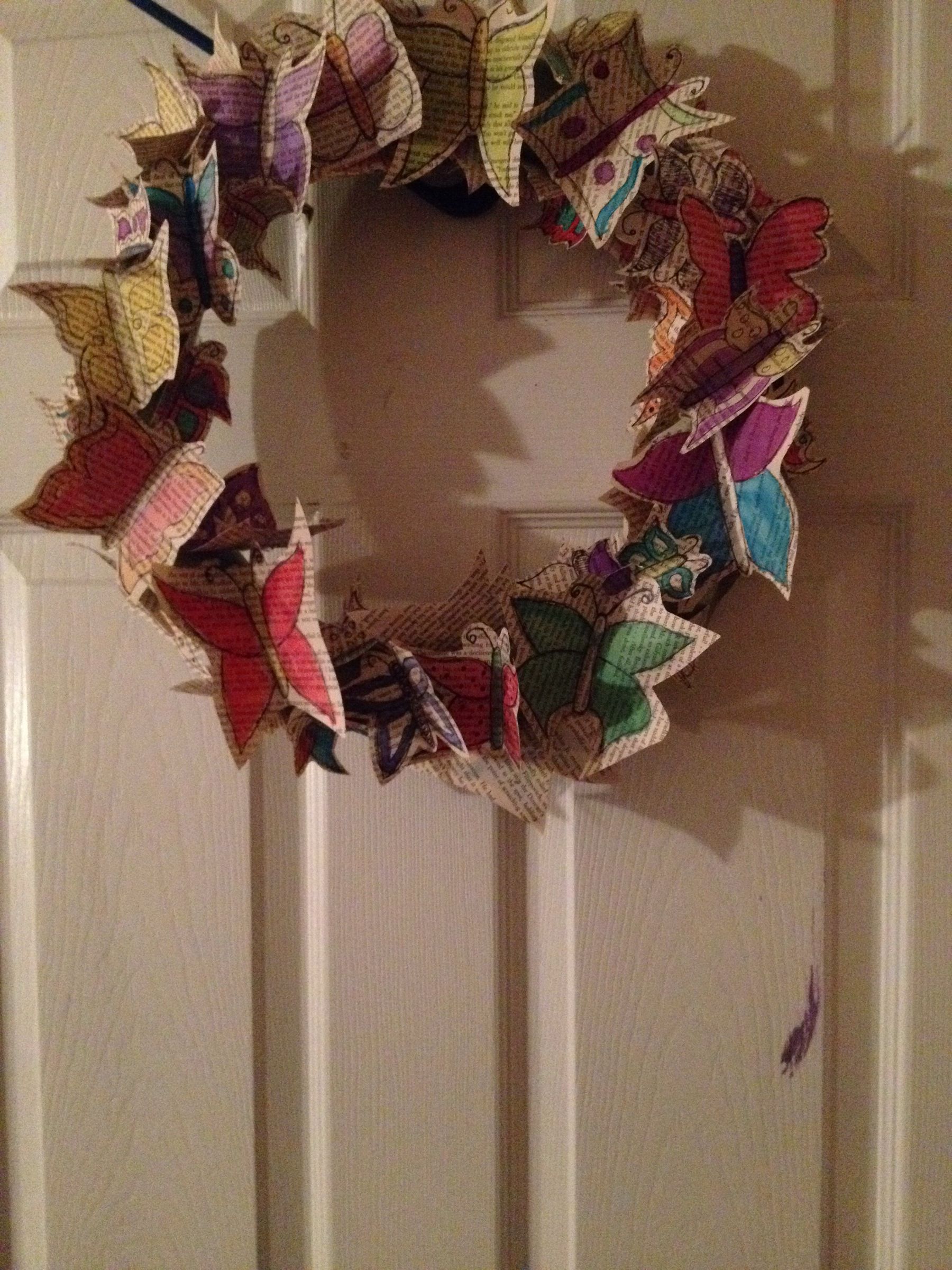 Butterfly Wreath