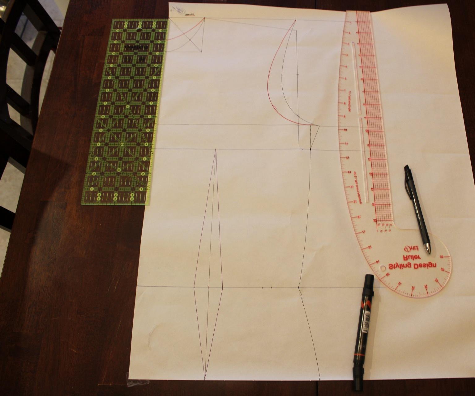 Draft A Custom Bodice Sloper 7 Steps With Pictures Instructables Draft A Custom Bodice Sloper 7 Steps With Pictures Instructables