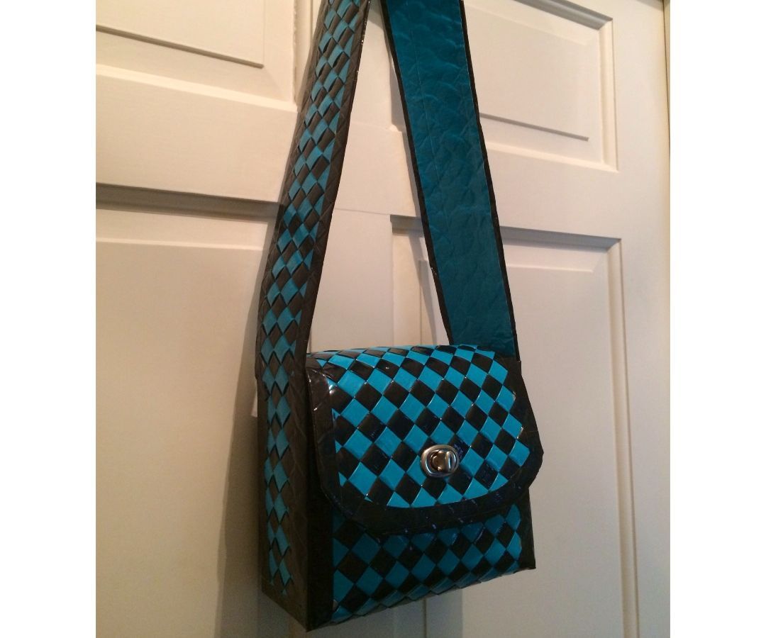 Duct Tape Woven Purse