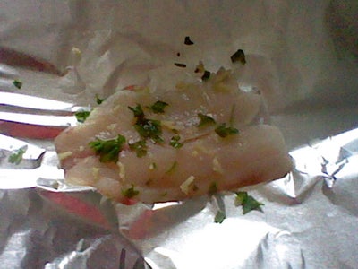 Fish and Veggie Packet