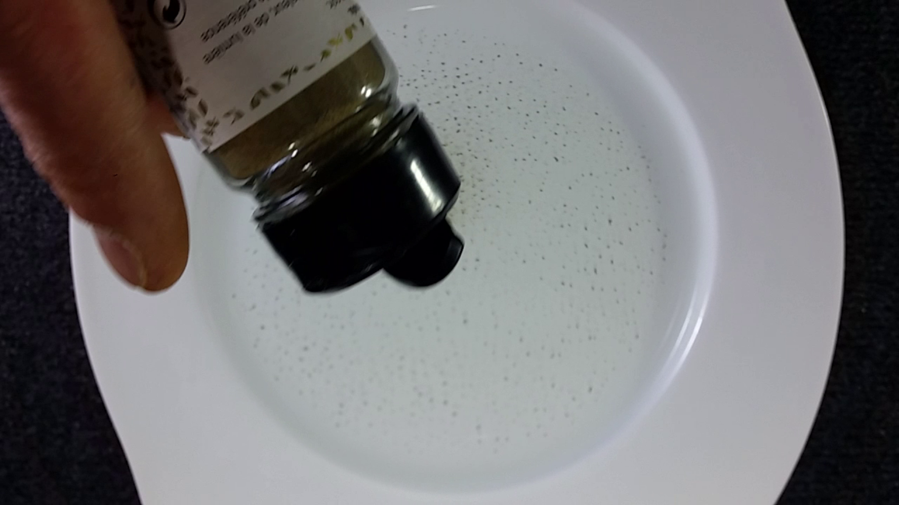 easy experiments with surface tension The Water Tension With Pepper and With Milk