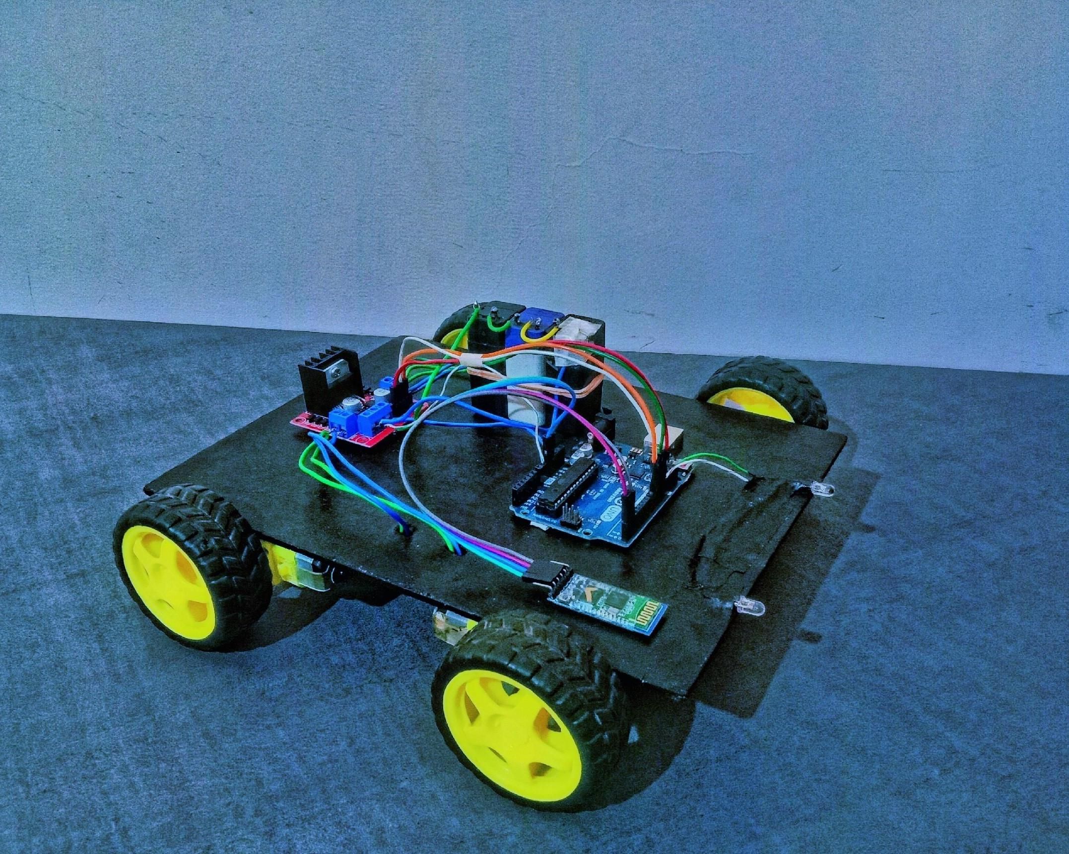 Bluetooth-Controlled Car With HC-05 Module