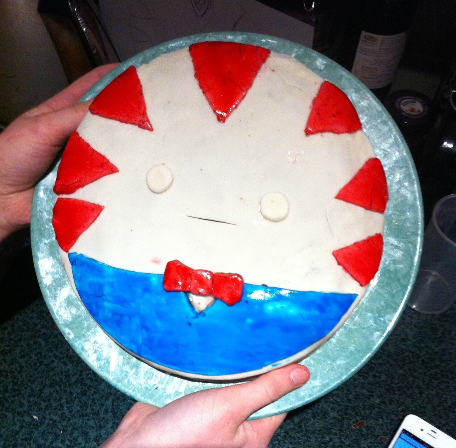 Peppermint Butler Adventure Time Cake