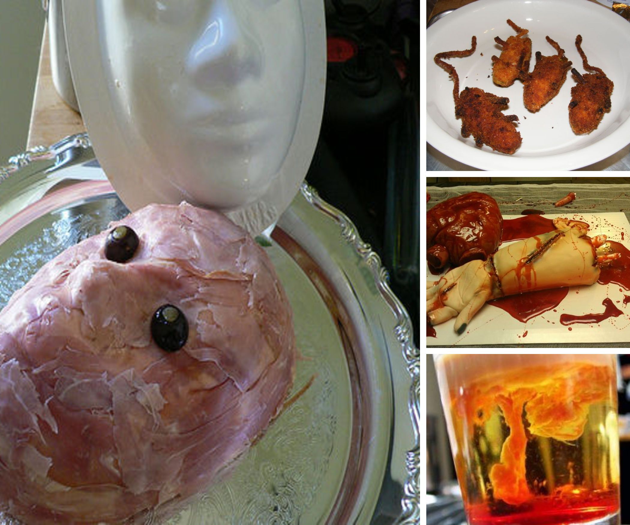 Radical Robert's Halloween Party Snack Table