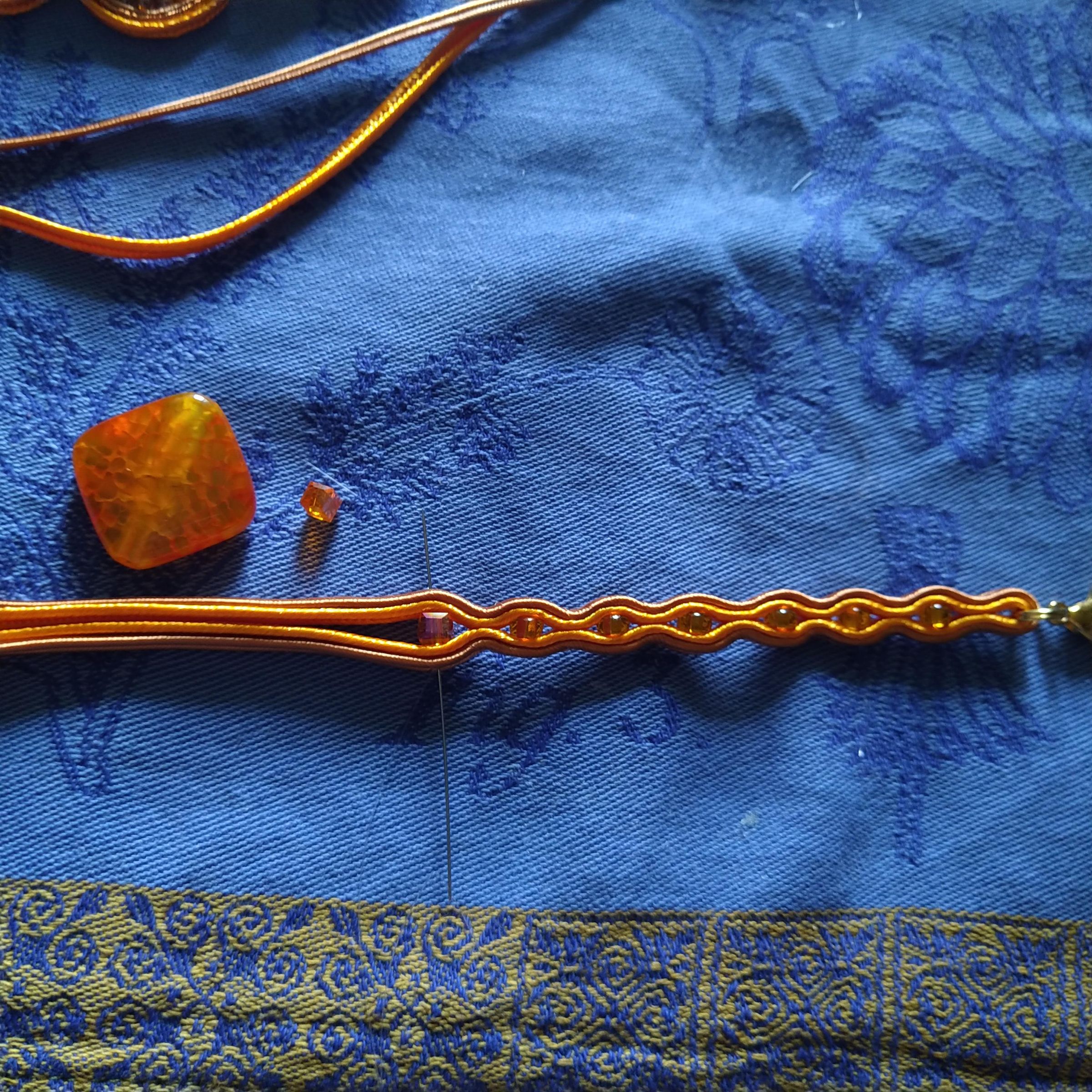 Monochrome Orange Necklace 11 Steps (with Pictures) Instructables