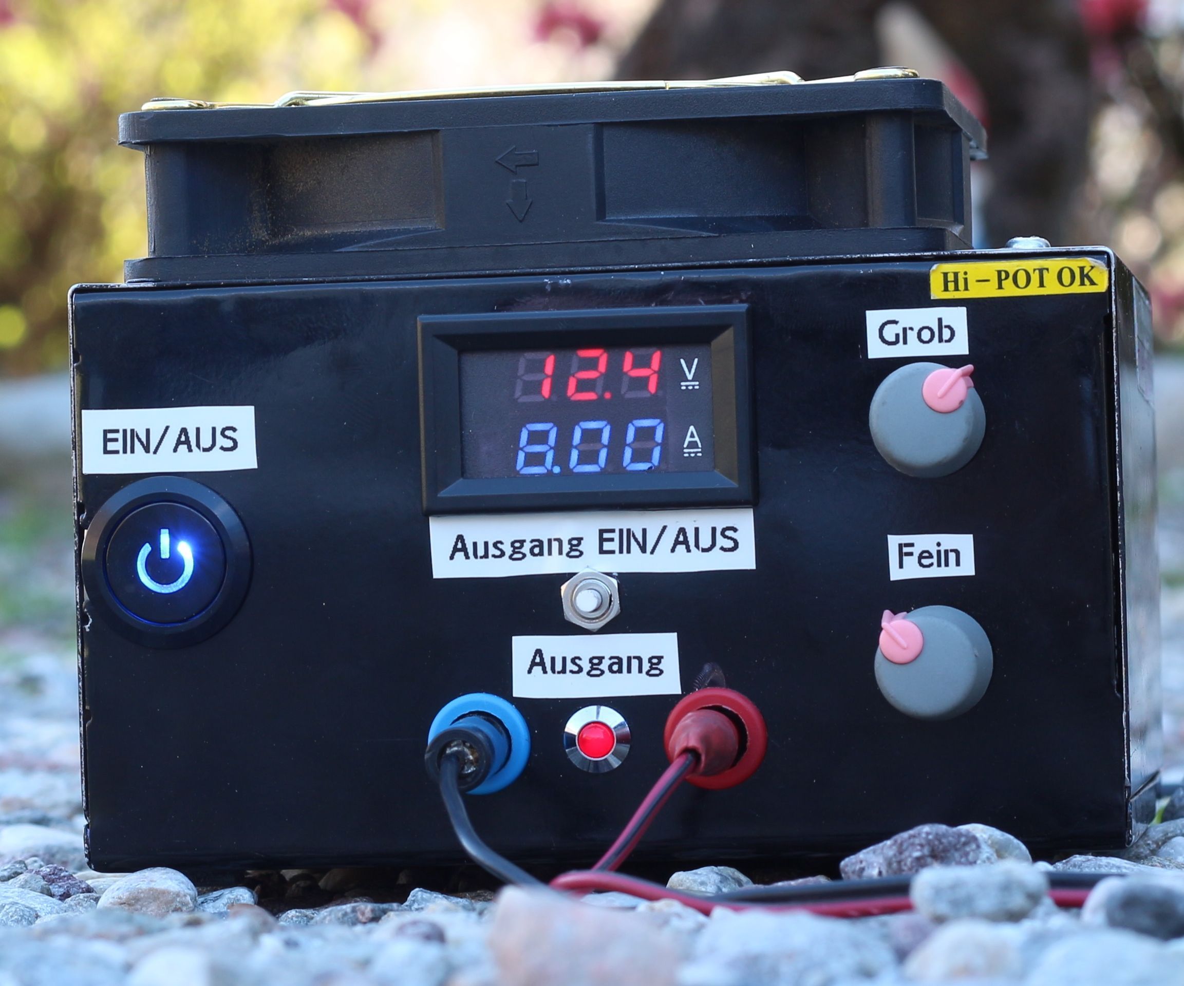 Adjustable High Current Lab SMPS Out of a Standard ATX PS