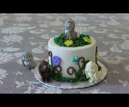 How to Make Sofia the First Disney Chocolate Cake Topper (Clover) 