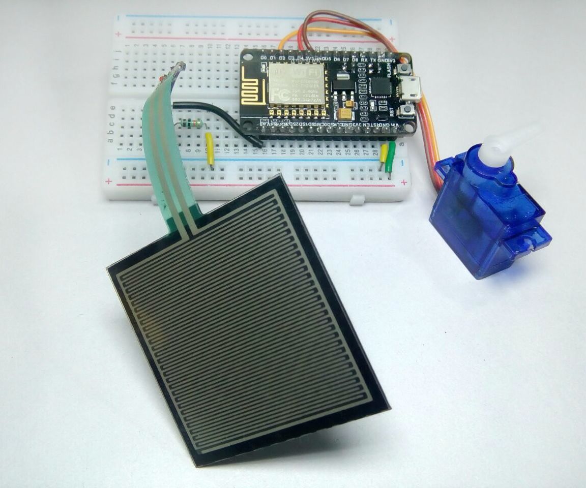 Control Servo Arm Using Force Sensitive Resistor