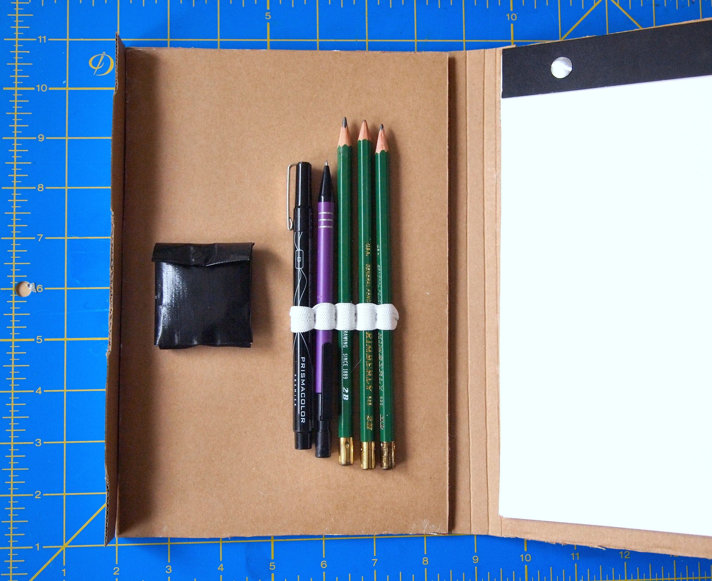 DIY Cardboard Sketchbook : 13 Steps (with Pictures) - Instructables