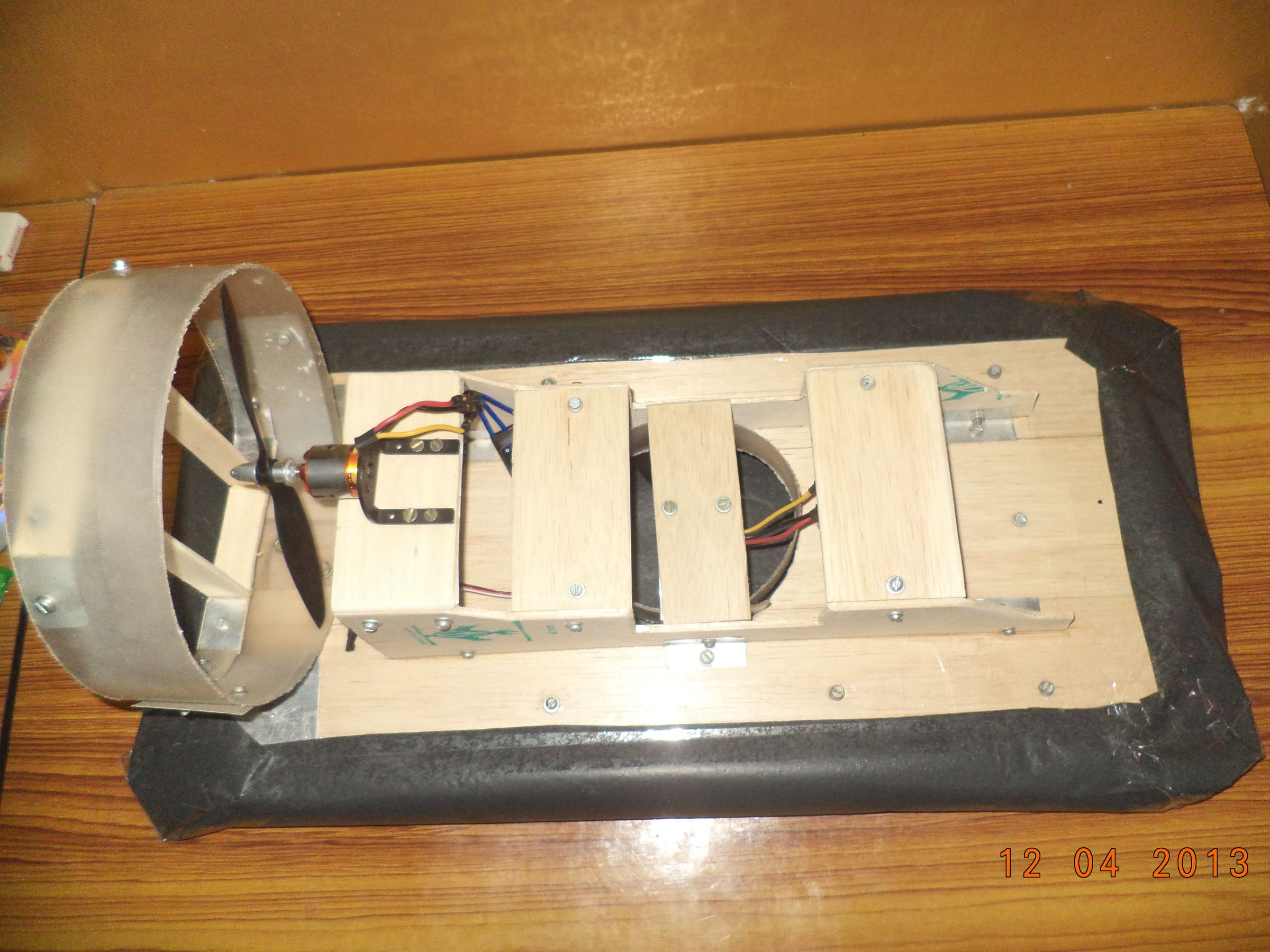 Powerful RC Hovercraft 8 Steps Instructables