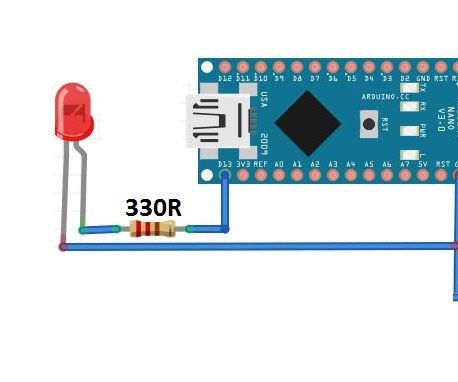 LED BLINKING USING ARDUINO NANO - Instructables