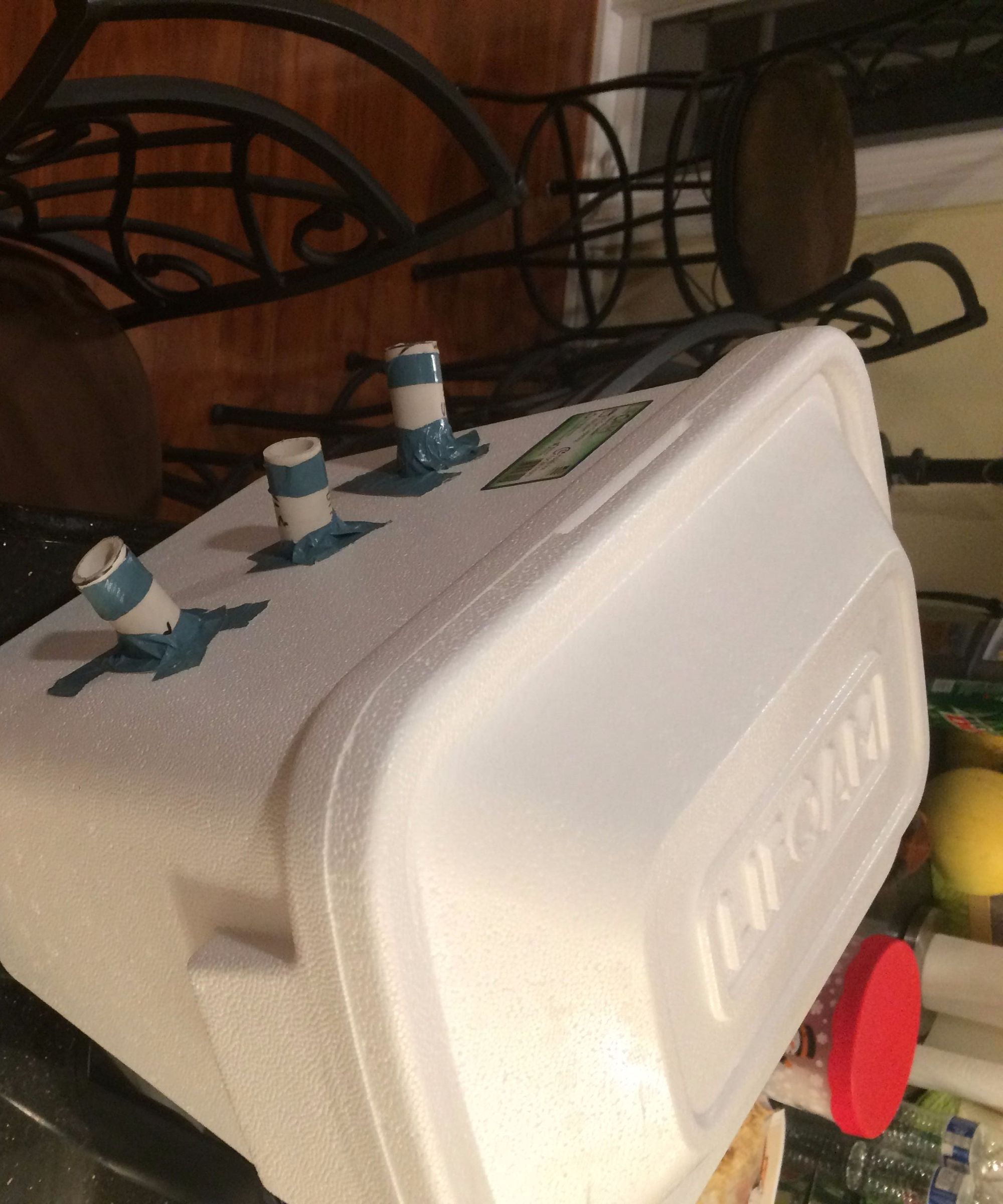 The Homemade Air Conditioner/ Fog Machine From House Hold Items