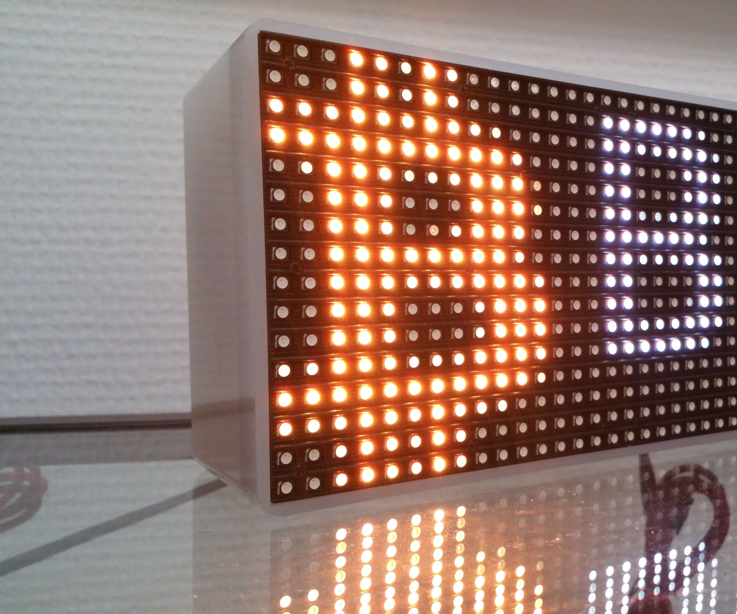 Scroll a Message on a LED Matrix