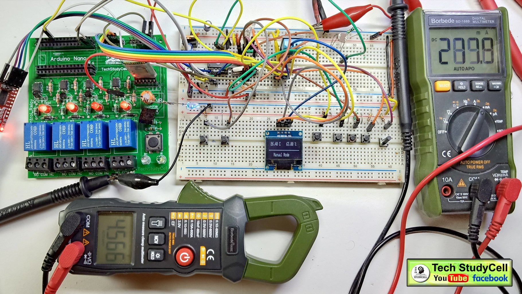 How to Make Smart Home Using Arduino Control Relay Module Circuit Diagram