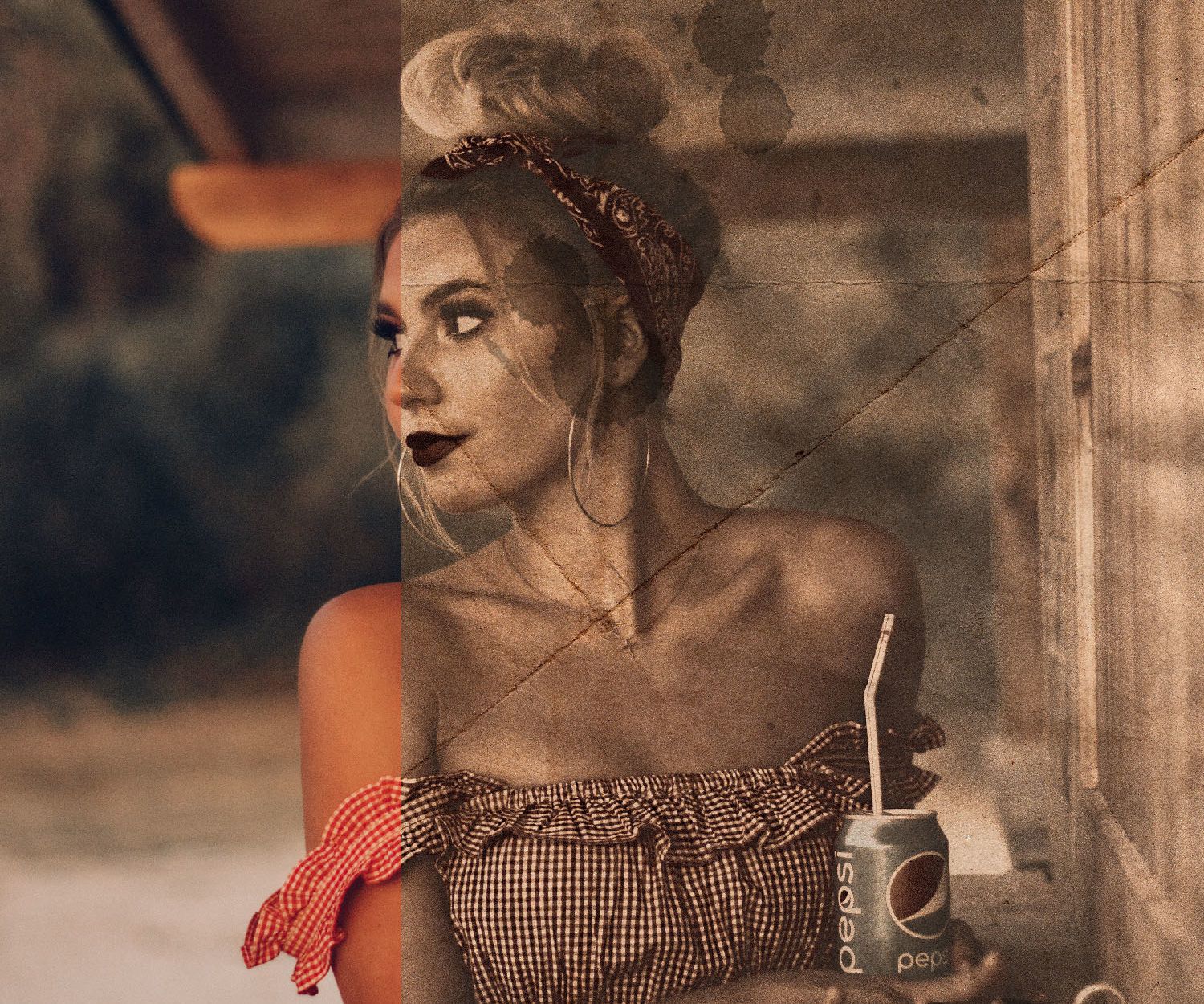 Easy Vintage Photo Effect in Adobe Photoshop