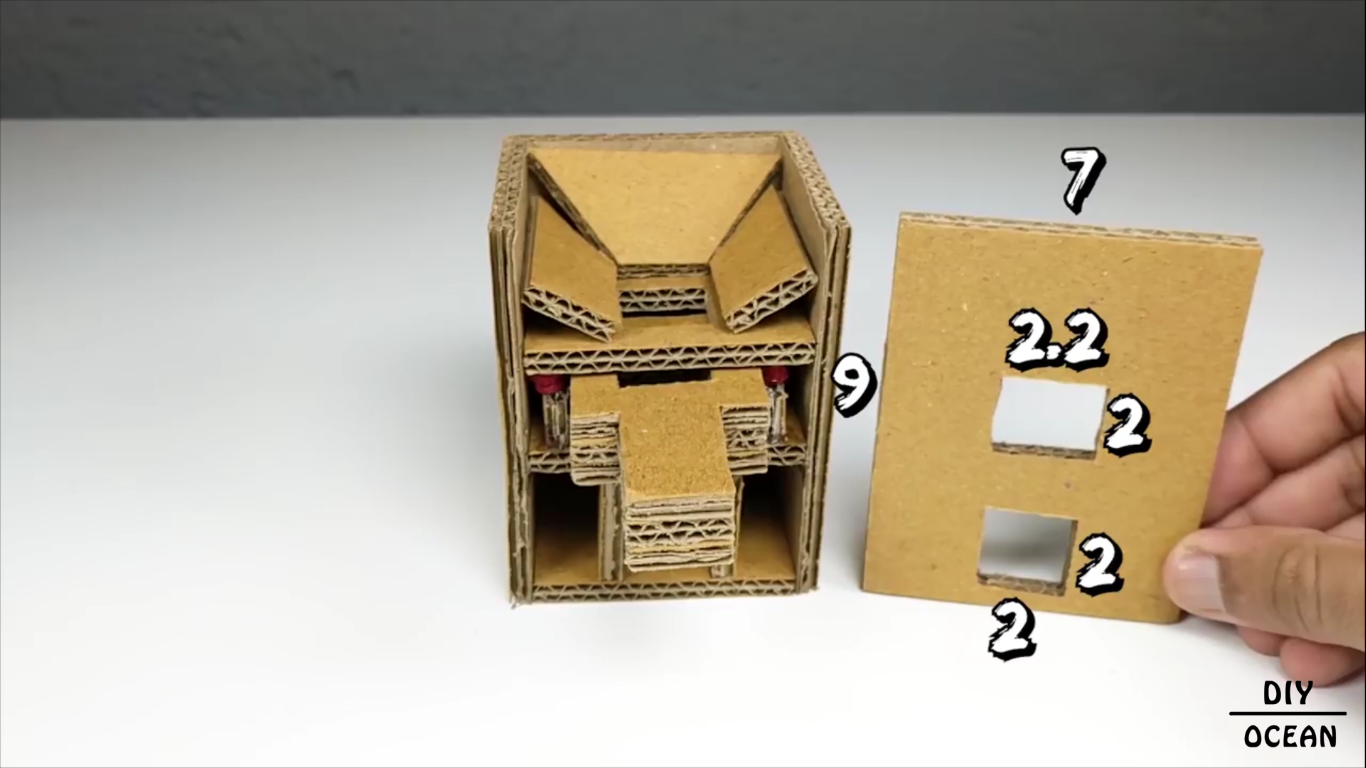 How to Make GumBall Candy Dispenser Machine From Cardboard DIY at Home ...