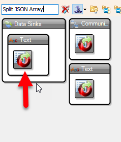 In Visuino Add Components