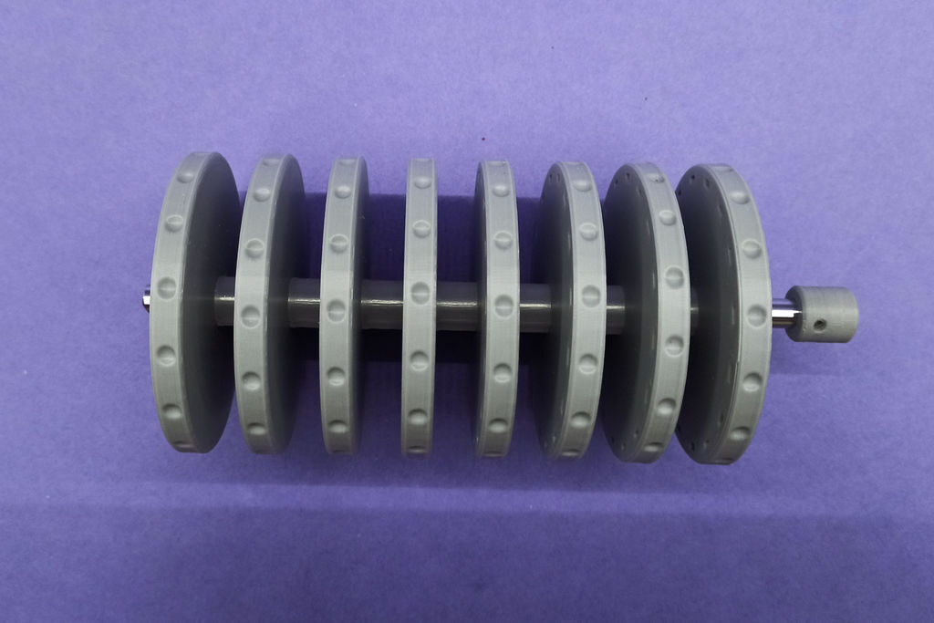 Assembly of Magnet Wheels on Shaft