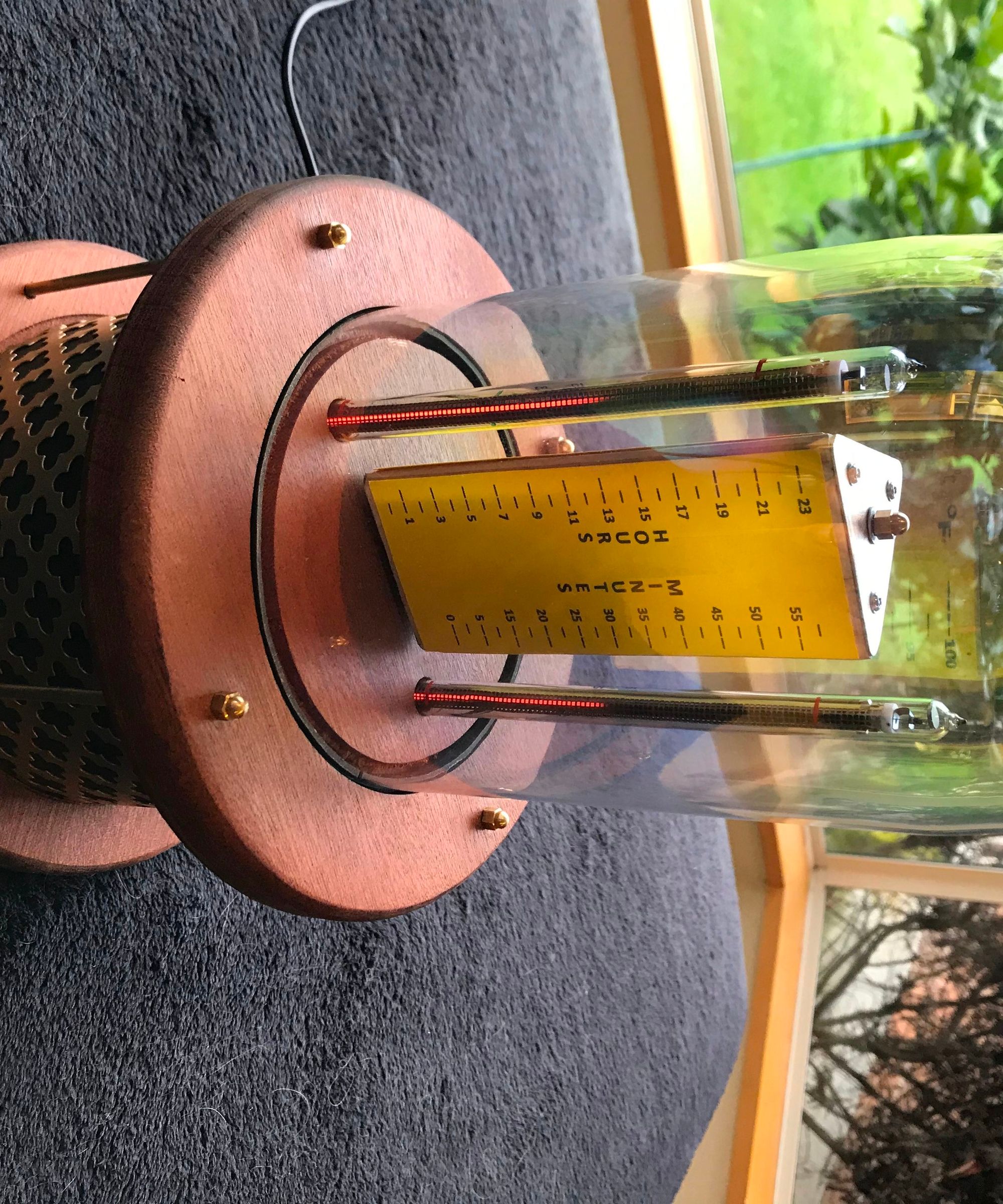 Nixie Trilateral Clock