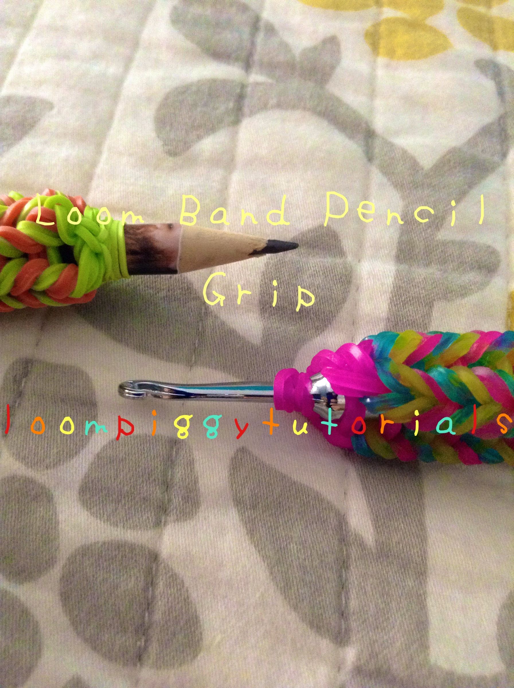 Loom Band Pencil Grip