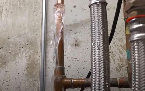 Cut Pipe and Add Valve