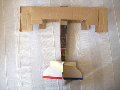 My Cardboard Biplane "KD-1"