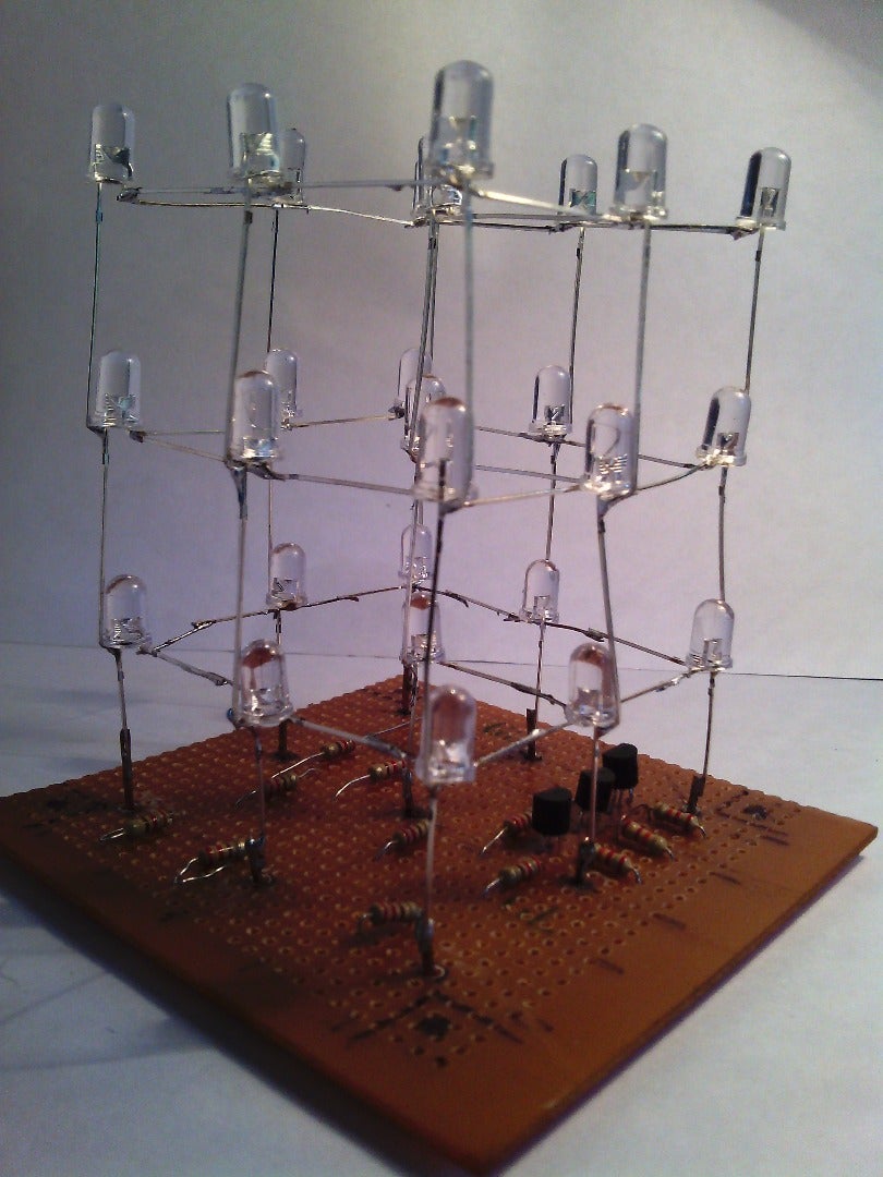 3x3x3 LED Cube Arduino-UNO : 16 Steps - Instructables