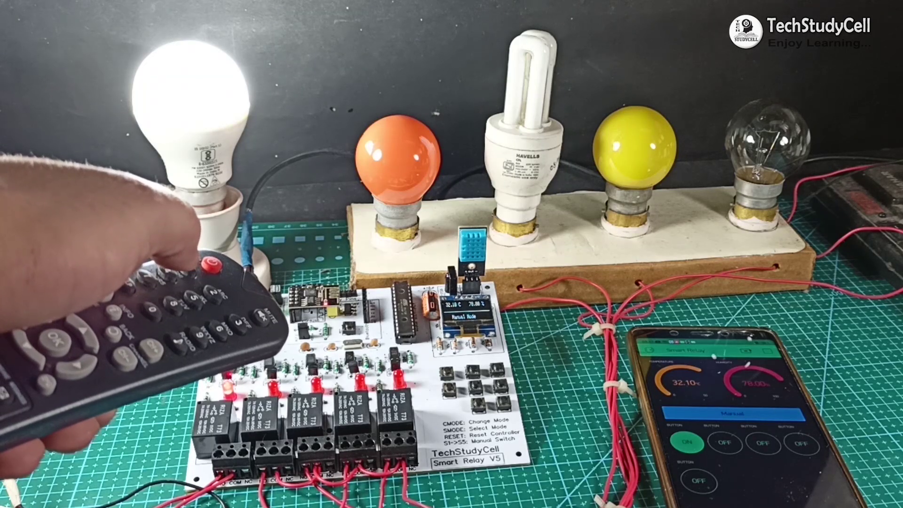 Home Automation Using Arduino and WiFi Module ESP01 | Arduino ESP8266 ...