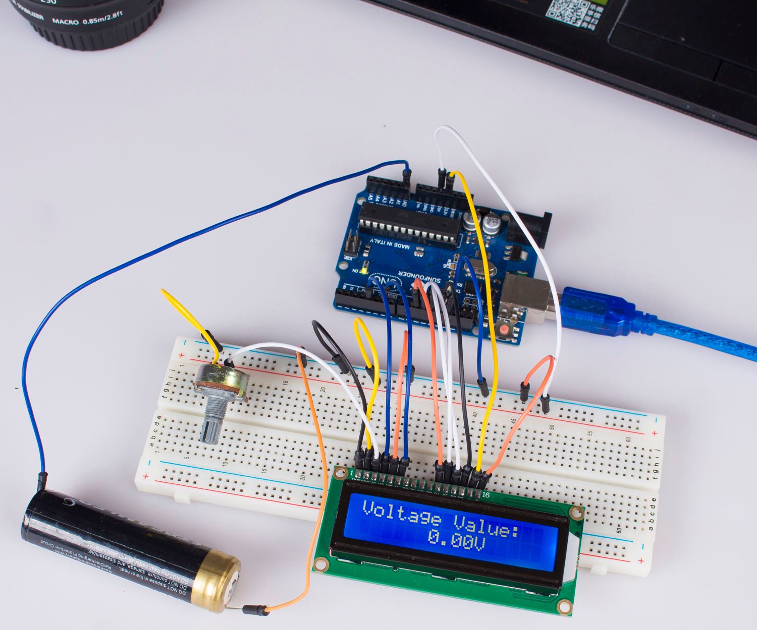 How to Make a 5V Voltmeter With Arduino