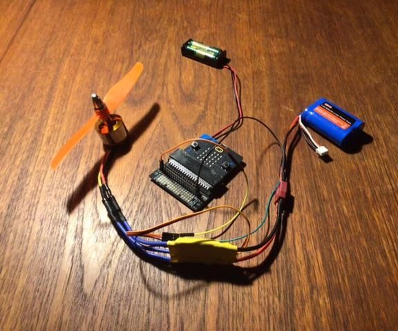 Micro:bit - Controlling a Brushless Motor