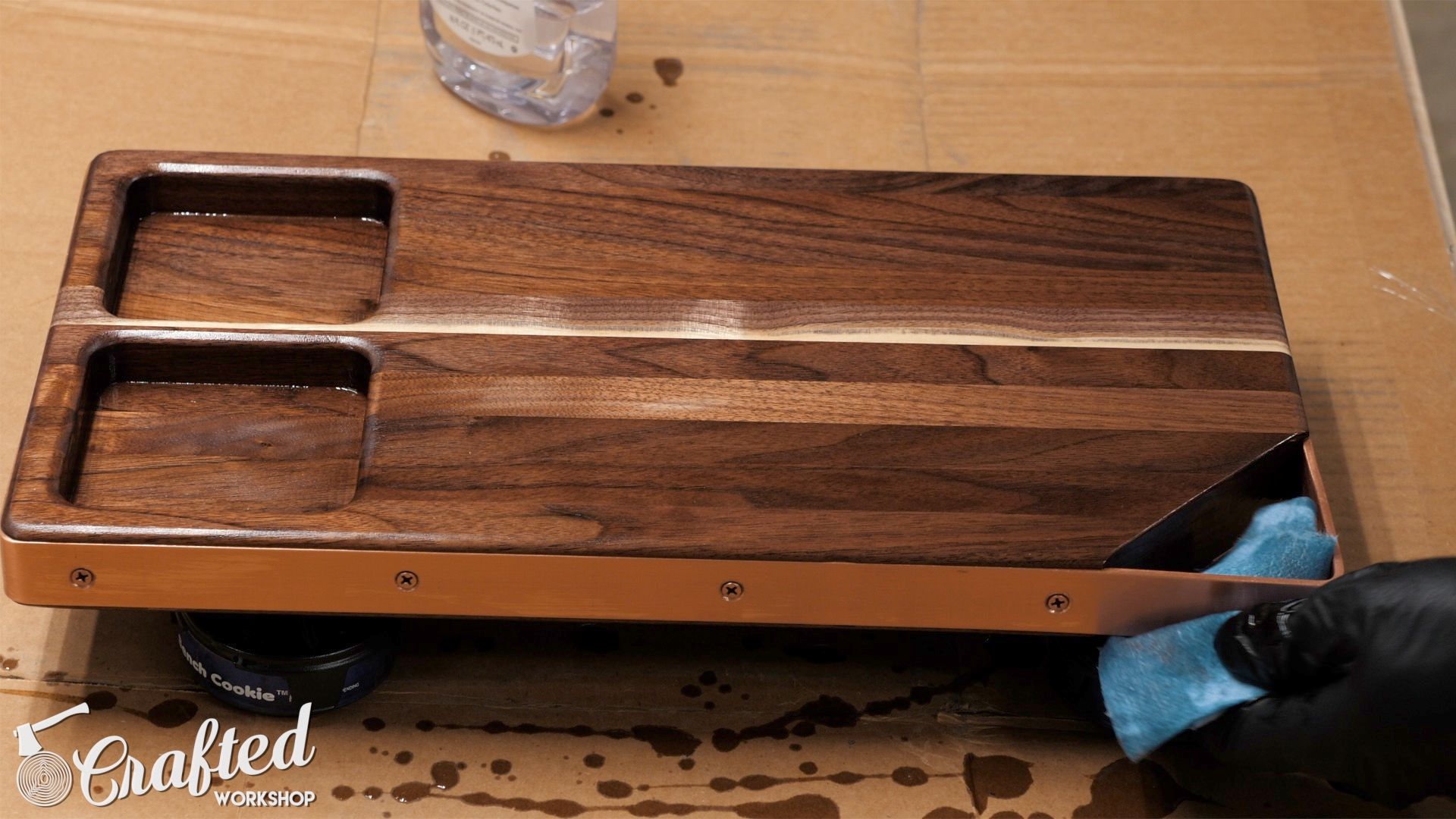 Walnut and Copper Cutting Board / Serving Board! 8 Steps (with