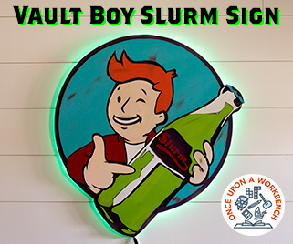 Vault Boy Slurm Sign